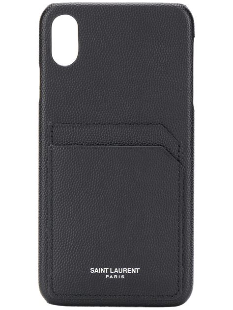 ysl handyhülle iphone x|IPHONE 15 CASE IN LEATHER .